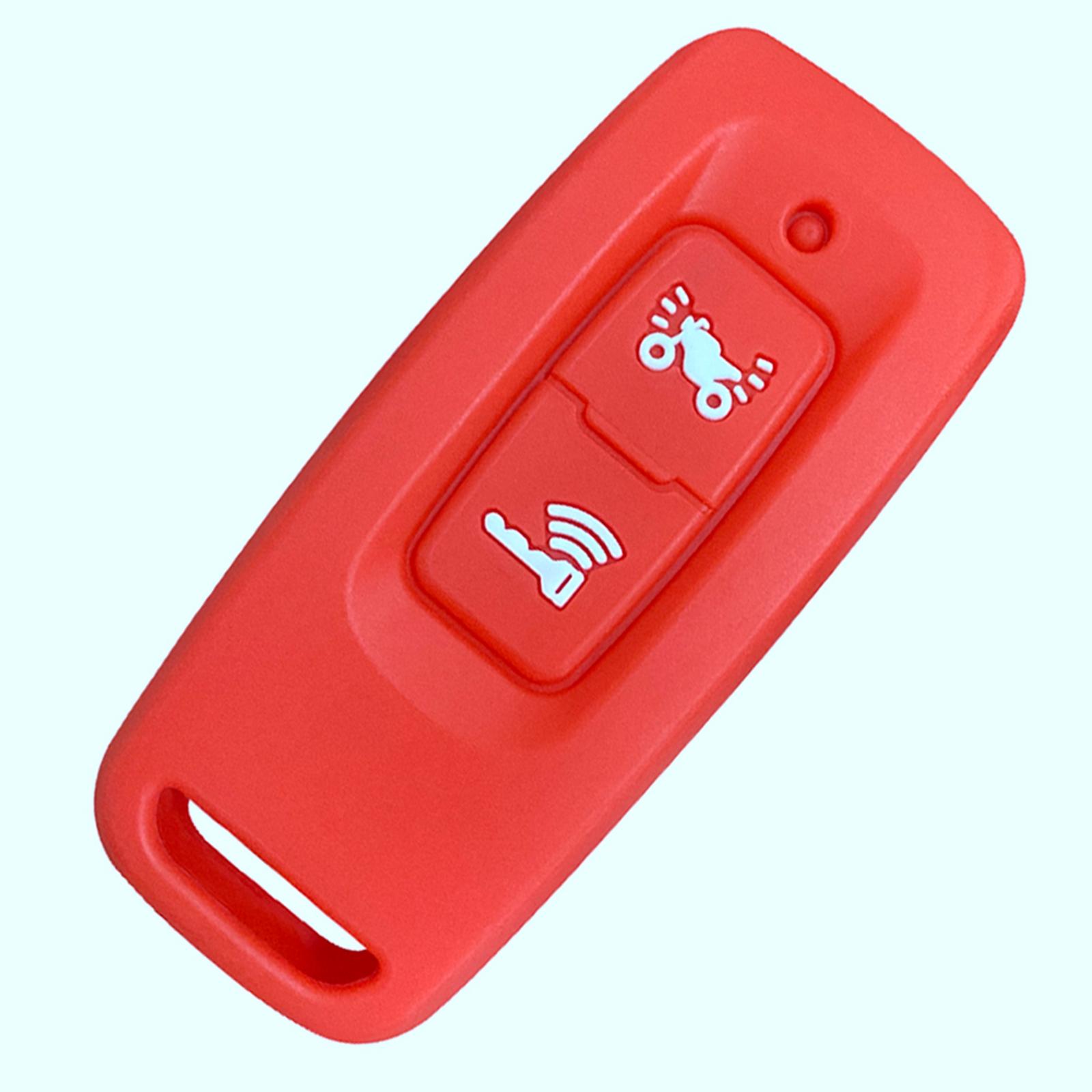 Silicone Key Cover Protective Key Chains 2 Button Key Ring Durable Key Case for Honda Pcx150 Xadv750 SH300 Motorcycle Gift