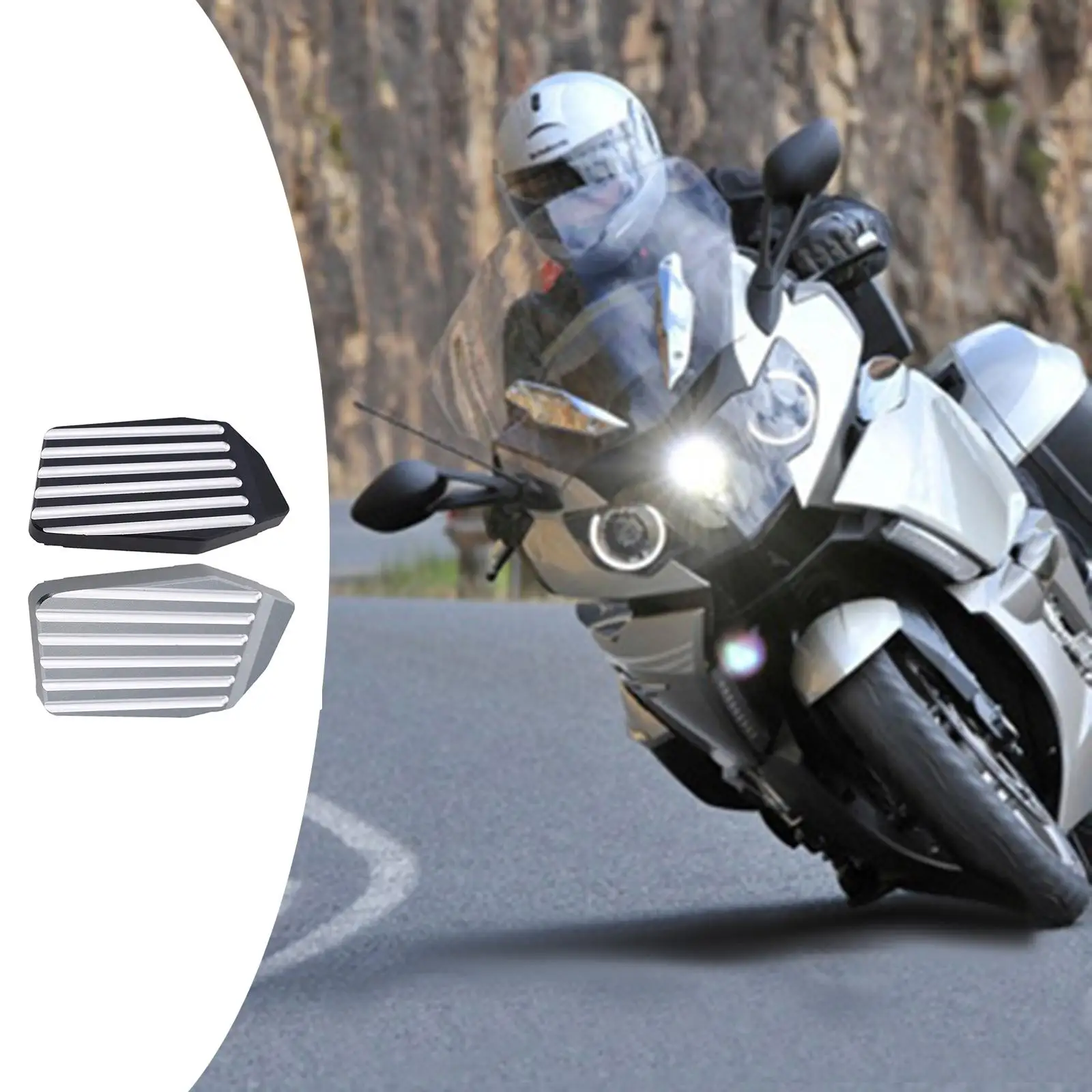 Rear Foot Brake Lever Peg Pad Extension Extender for bmw K1600GT Accessories