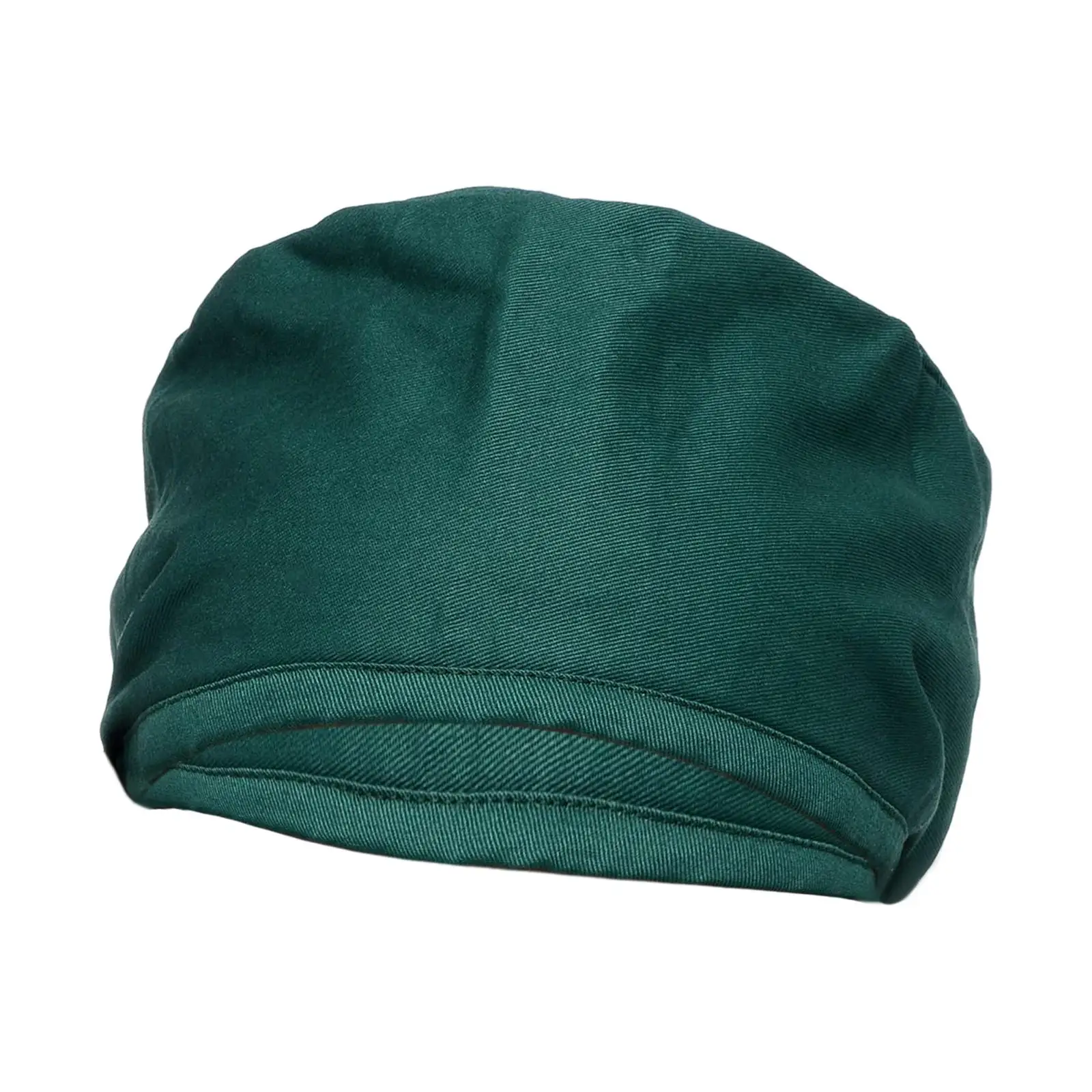 Nurse Scrub Hat Working Headcover Head Wrap Comfortable Adjustable Beanie Hat Bouffant Hats for Long Hair Unisex Beauty Salon