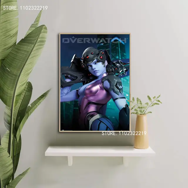 Overwatch Poster Wall Art 24x36 Canvas Posters Decoration Art