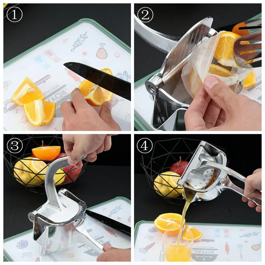 Manual Fruit Juicer  Squeezer Orange Juicer Hand Press