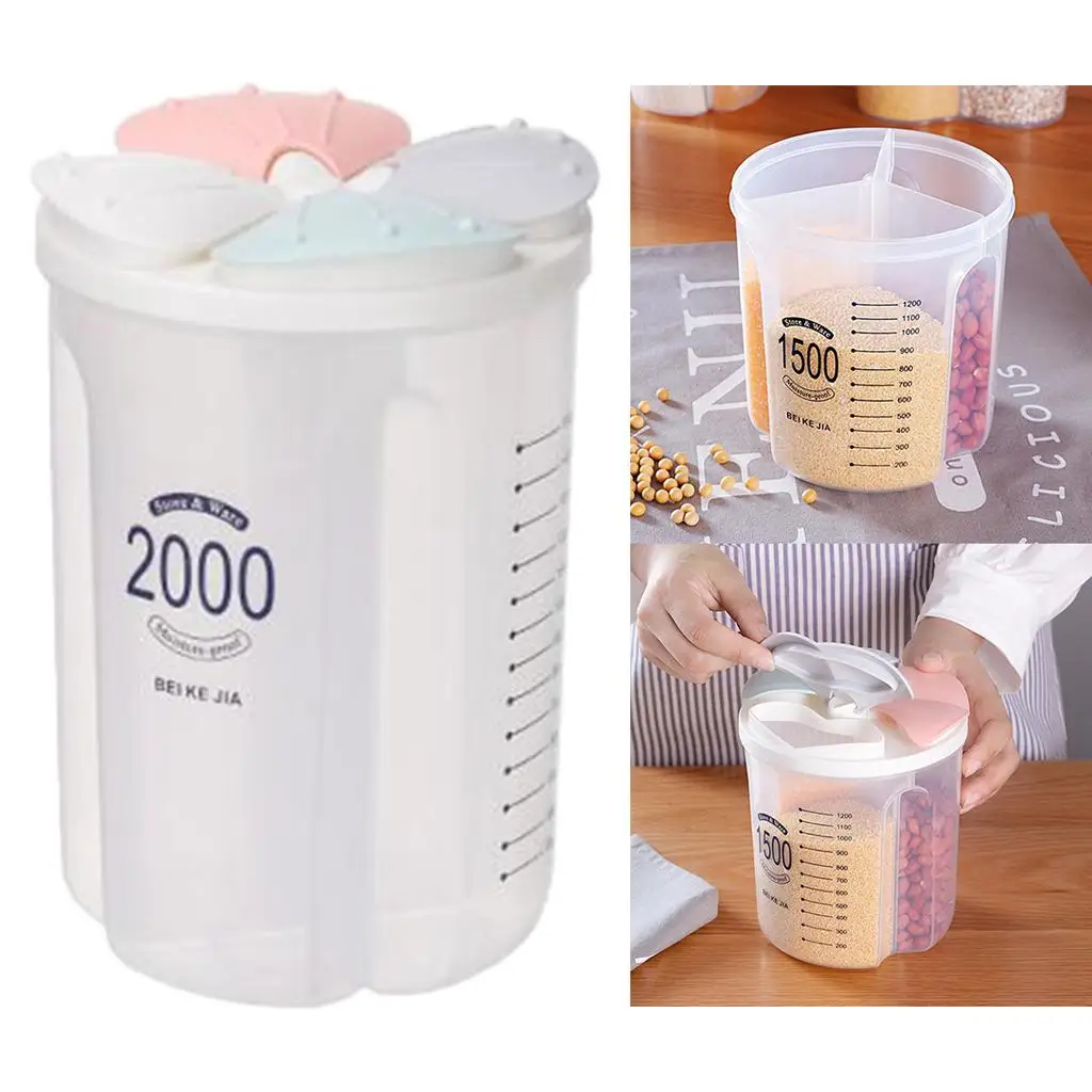 Divided Box Organizer Clear BPA  Case Storage Container