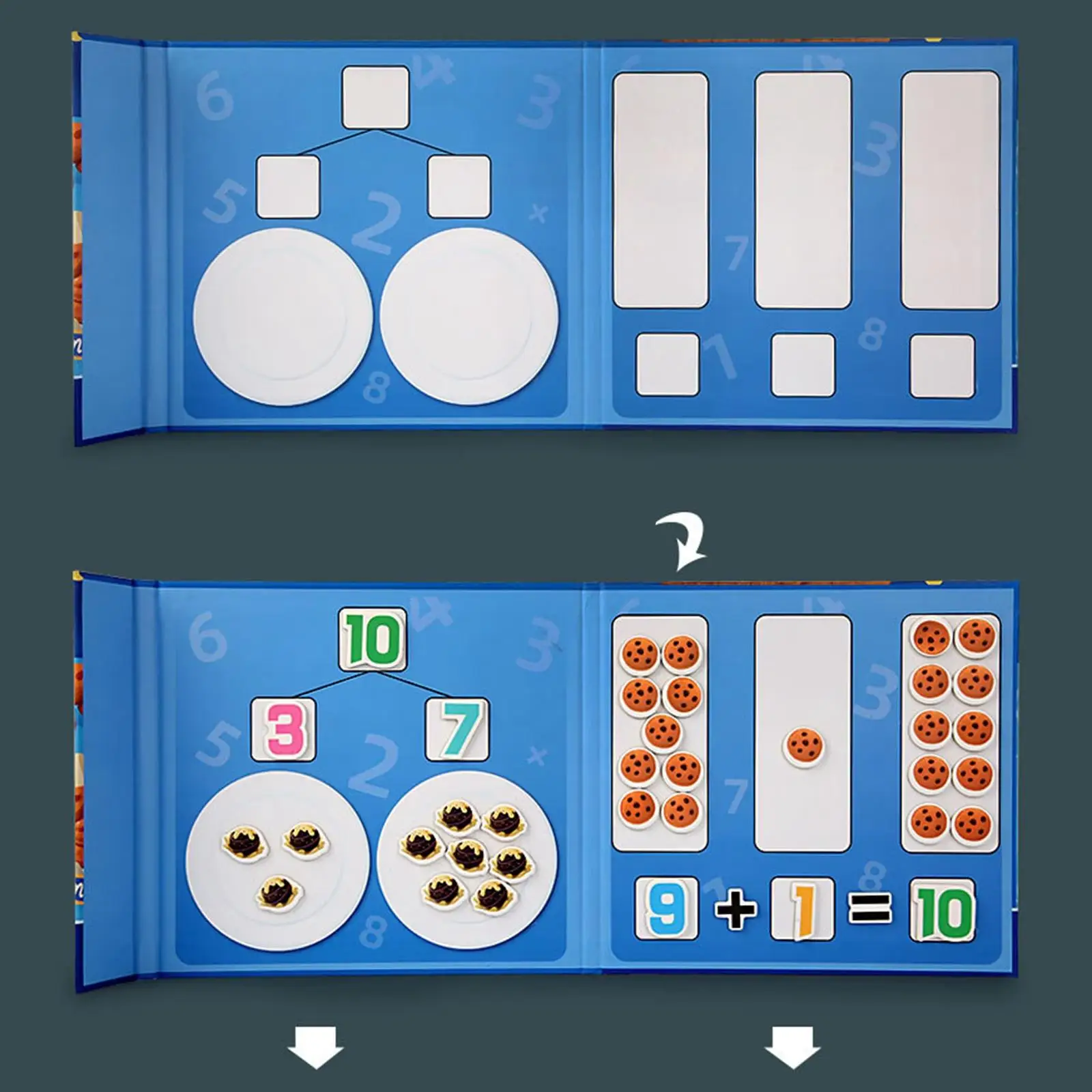  0-10 Addition and Subtraction Math Toys Accessory Teaching