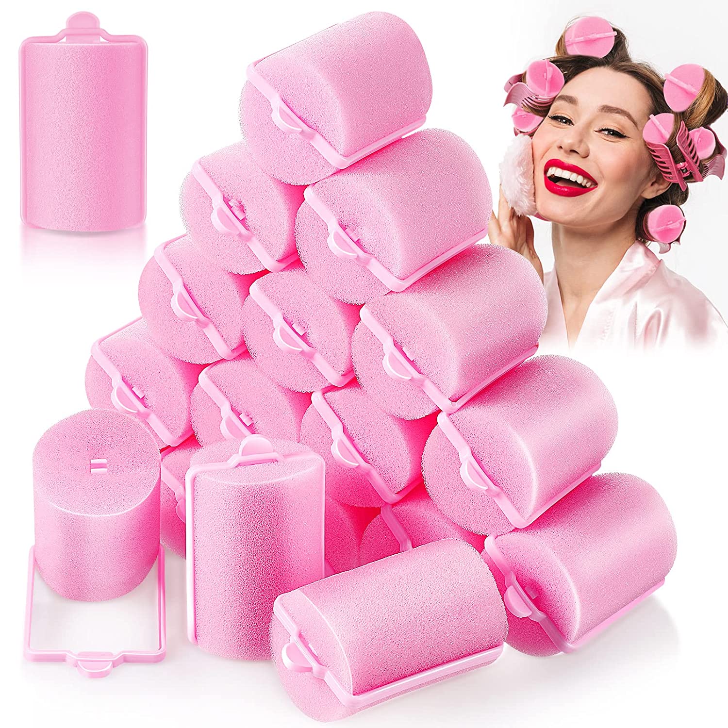 Best of 12pcs / Set Soft Sponge Foam Cushion Hair Rollers Curlers Hair Salon Barber DIY Hairdressing Tool Kit Heatless Wave Formers Reviews & Tips