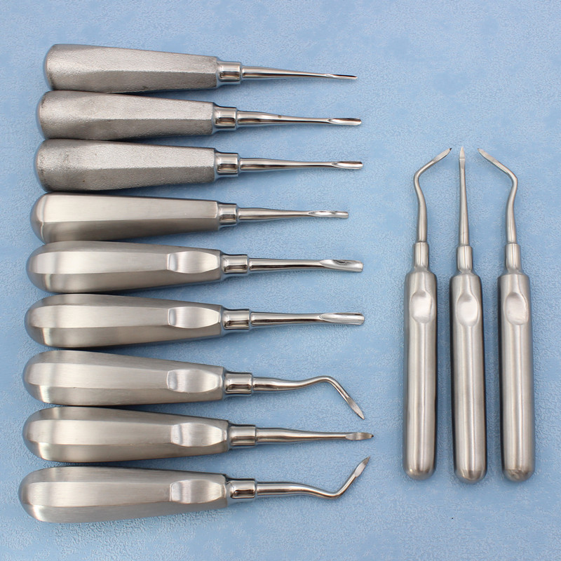 Best of Free Ship 1Pcs Dental Elevator Stainless Steel Tooth Elevator Dentist Tools Stright Curved Root Elevator Dental Lab Instrument Reviews & Tips