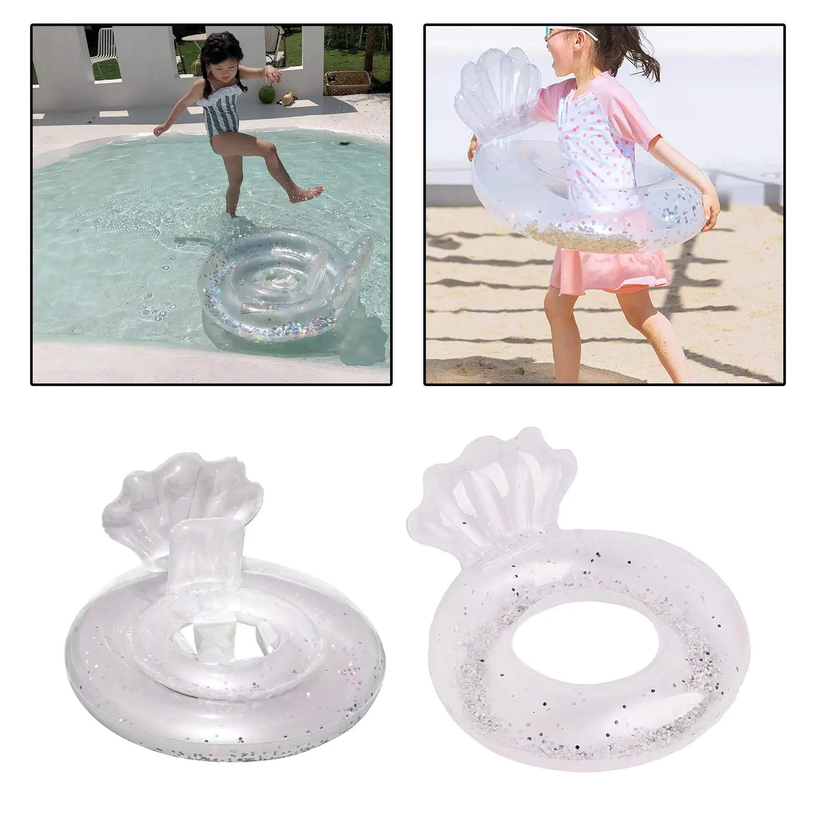 Inflatable Baby Floats Safety Infant Float Circle for Floating Training Baby