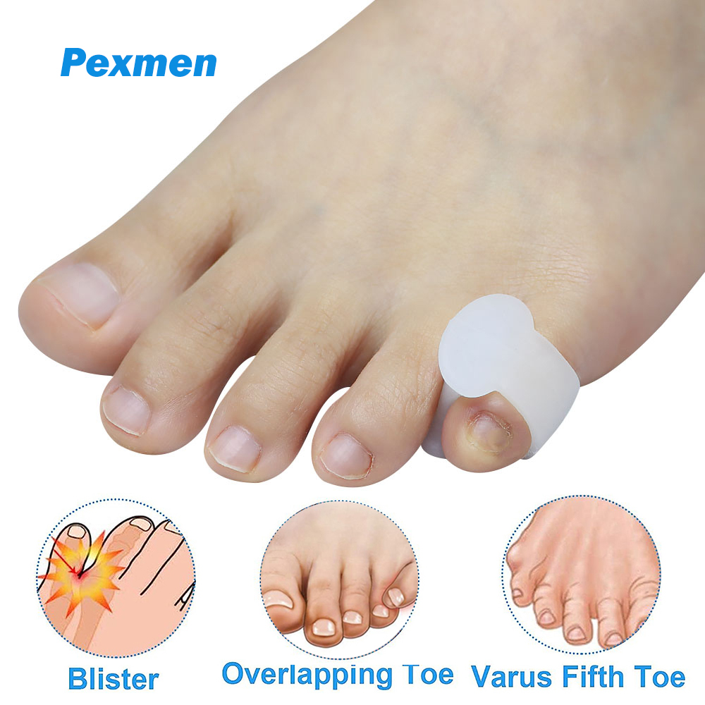 Best of Pexmen 2 / 4Pcs Gel Toe Separator Pinky Toe Spacers Bunion Cushions Pads For Prevent Rubbing & Relieve Pressure For Men And Women Reviews & Tips