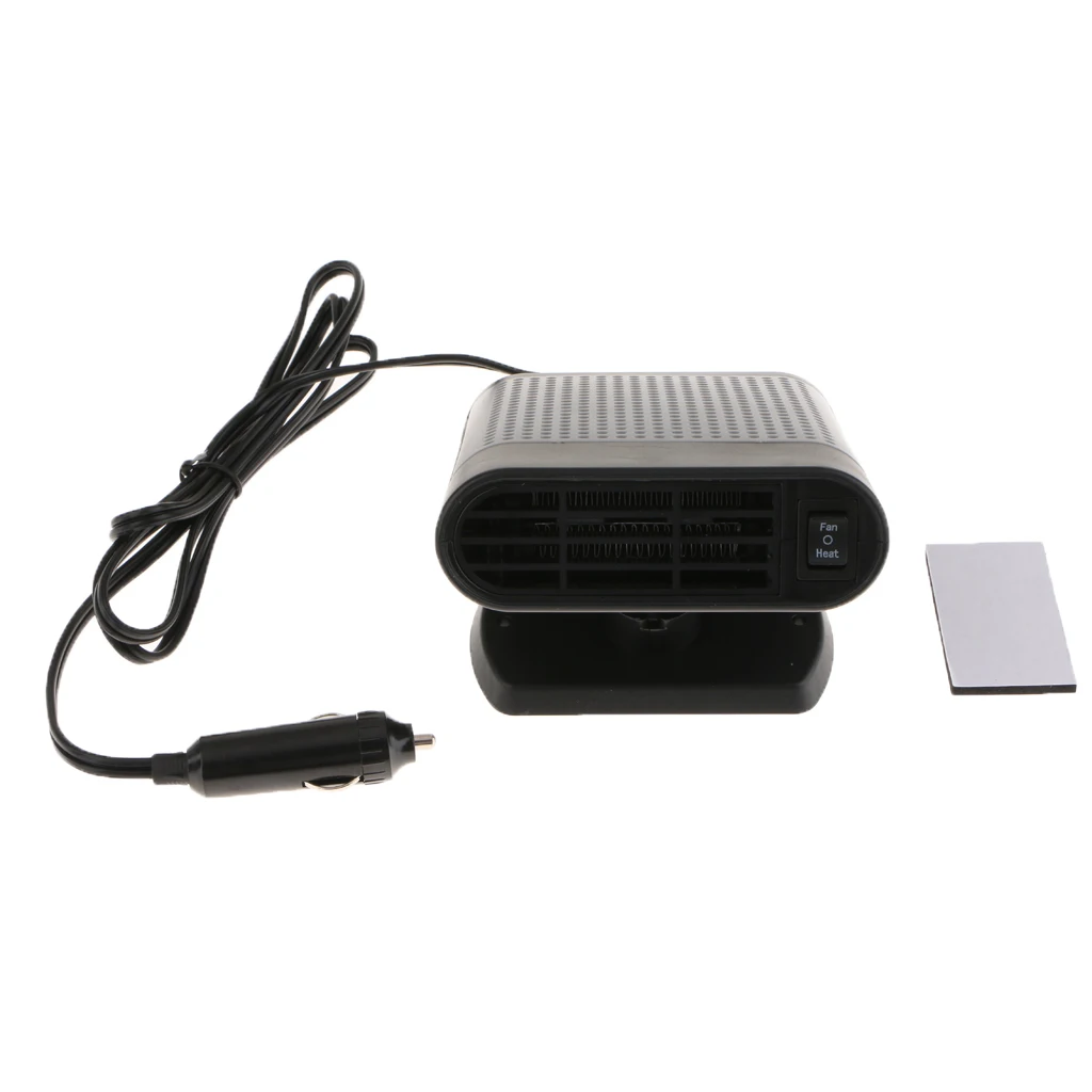 12V Portable  Heater Fan Car Auto Defroster Demister 150W Efficient Heat Dissipation Design