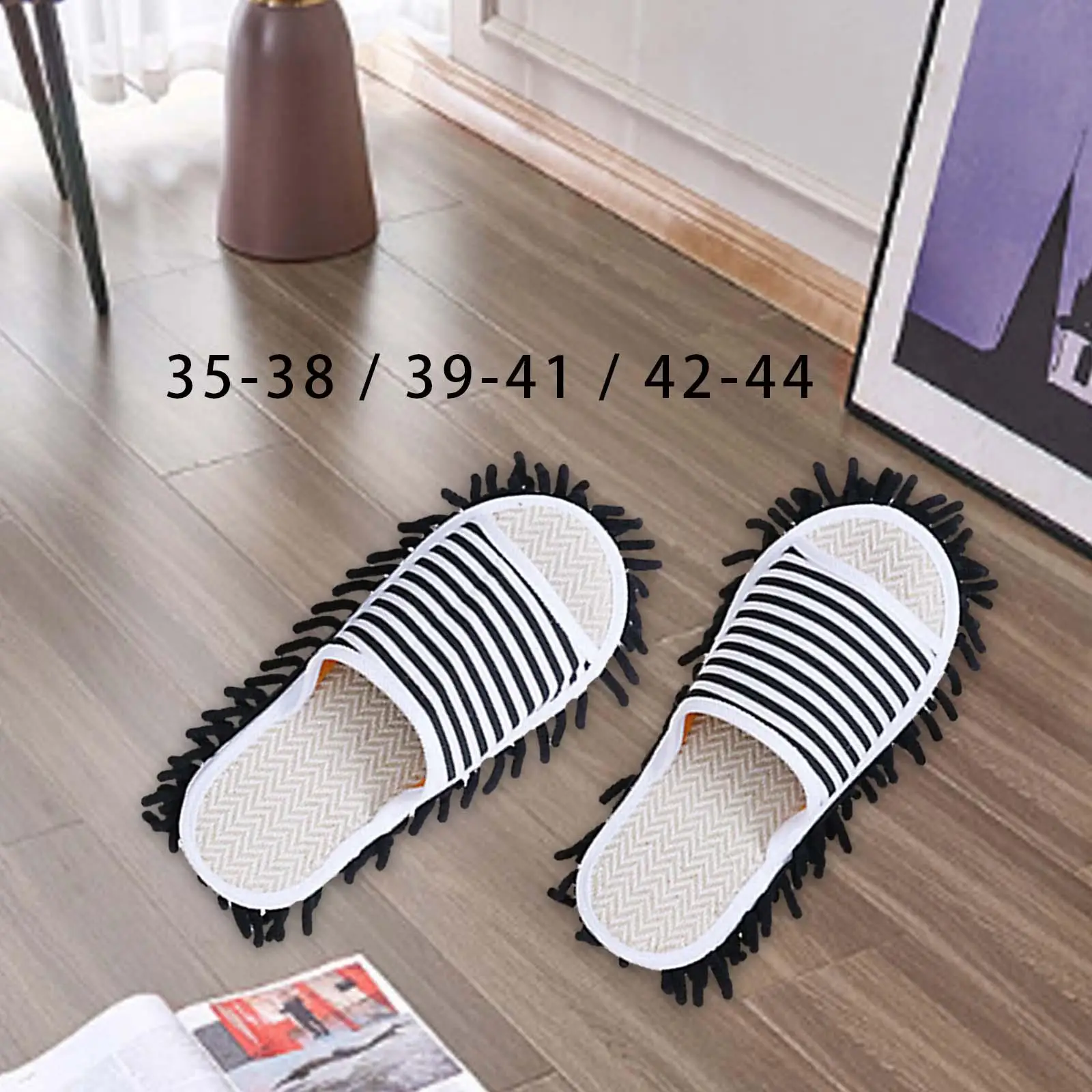 Cleaning Mop Slippers Household for Floor Dust Dirt Cleaning Kitchen Home