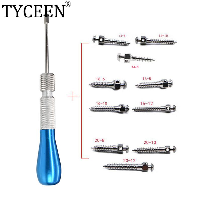 Best of Dental Orthodontic Screwdriver Micro Screw Driver Handle For Self Drilling Tool Dentist Device Screw 16*6 16*10 16*12 Reviews & Tips