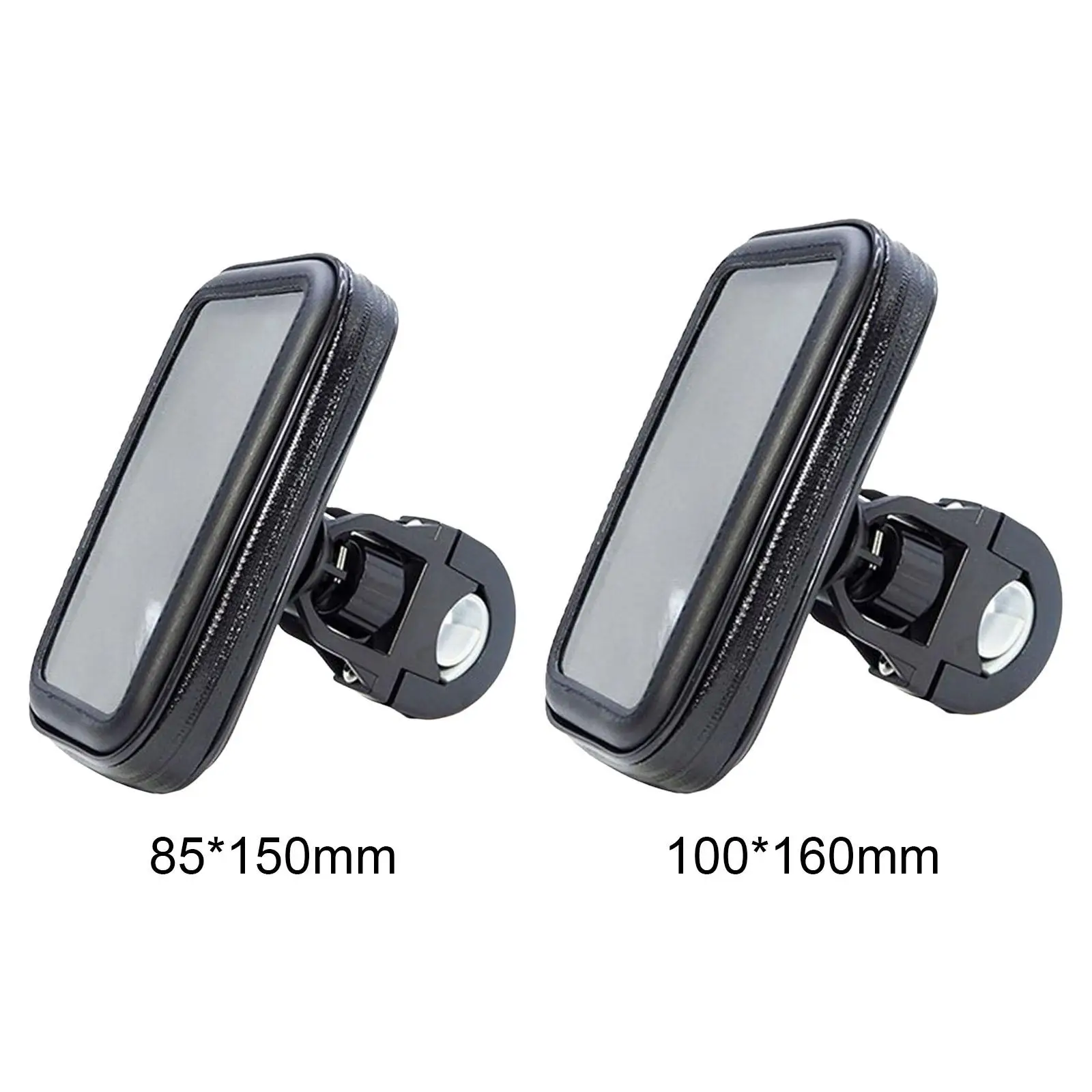 Bicycle Bike Phone Case Transparent Cover Bicycle Cell Phone Holder Handlebar Bag Mount Holder