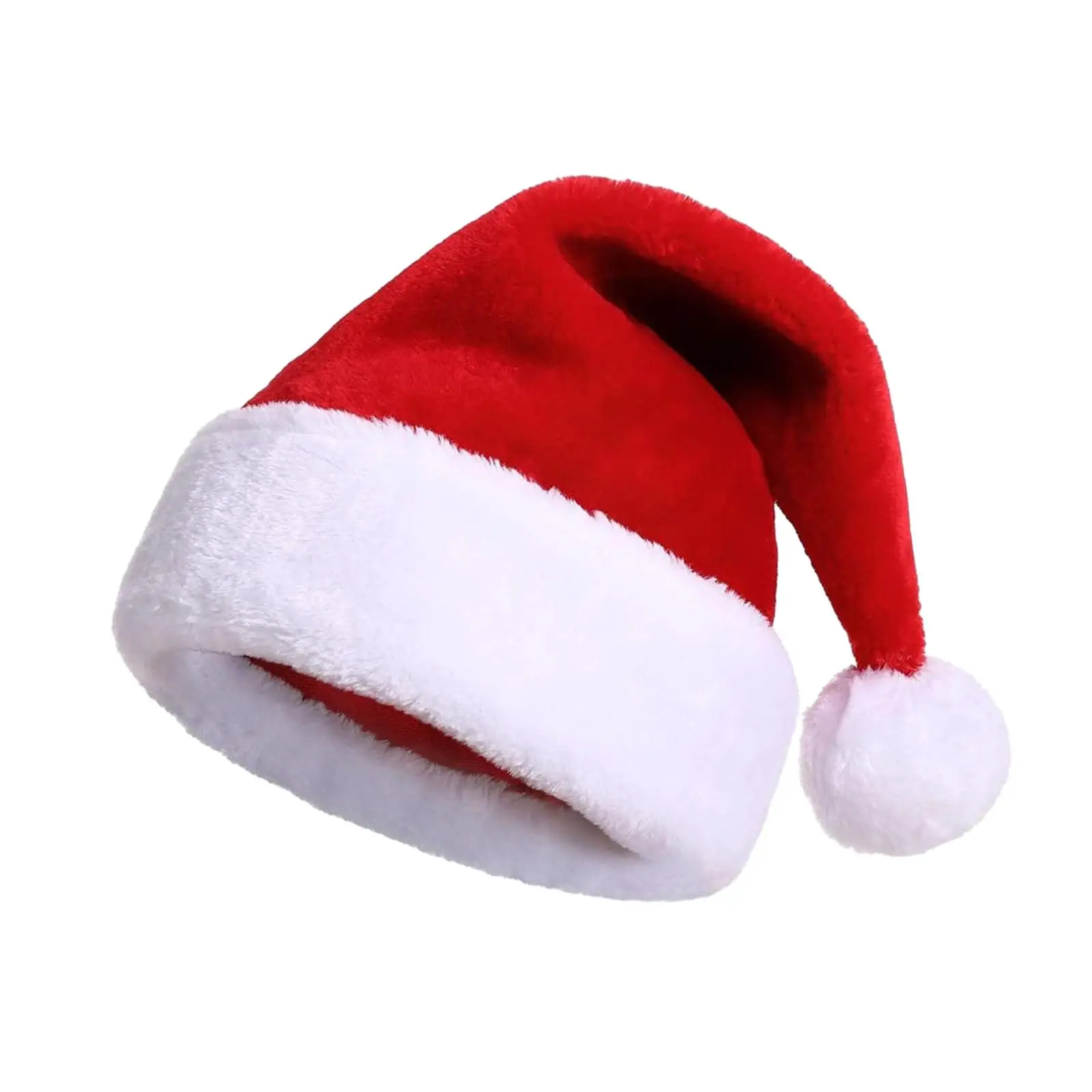 Christmas Hat Dress up Santa Hat for Stage Performance Holiday Party Favors