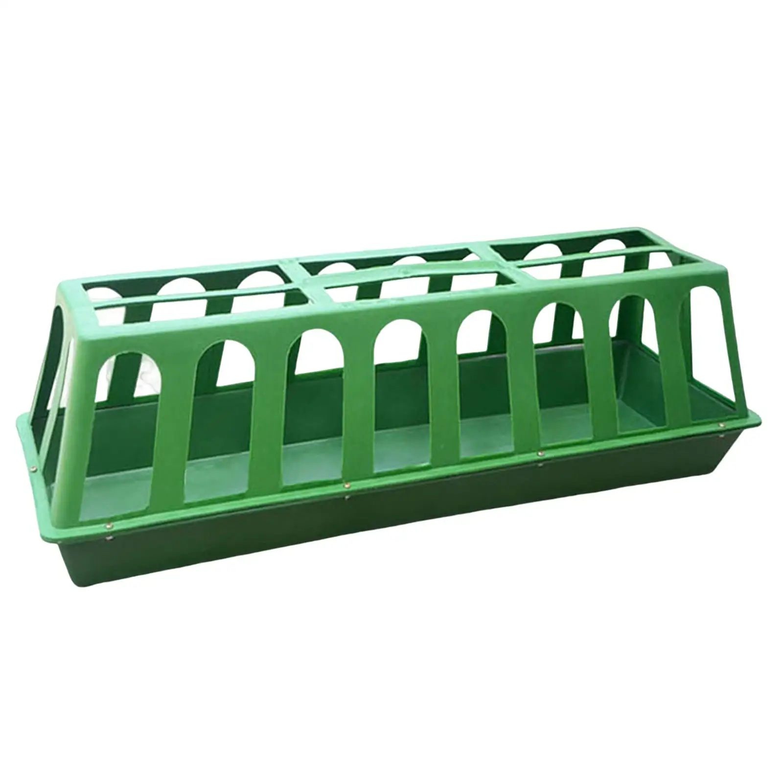 Small Poultry Feeder for Pigeon Quails Duck Birds, No Waste Multihole Birds Feeding Dish Dispenser Chick Feeder