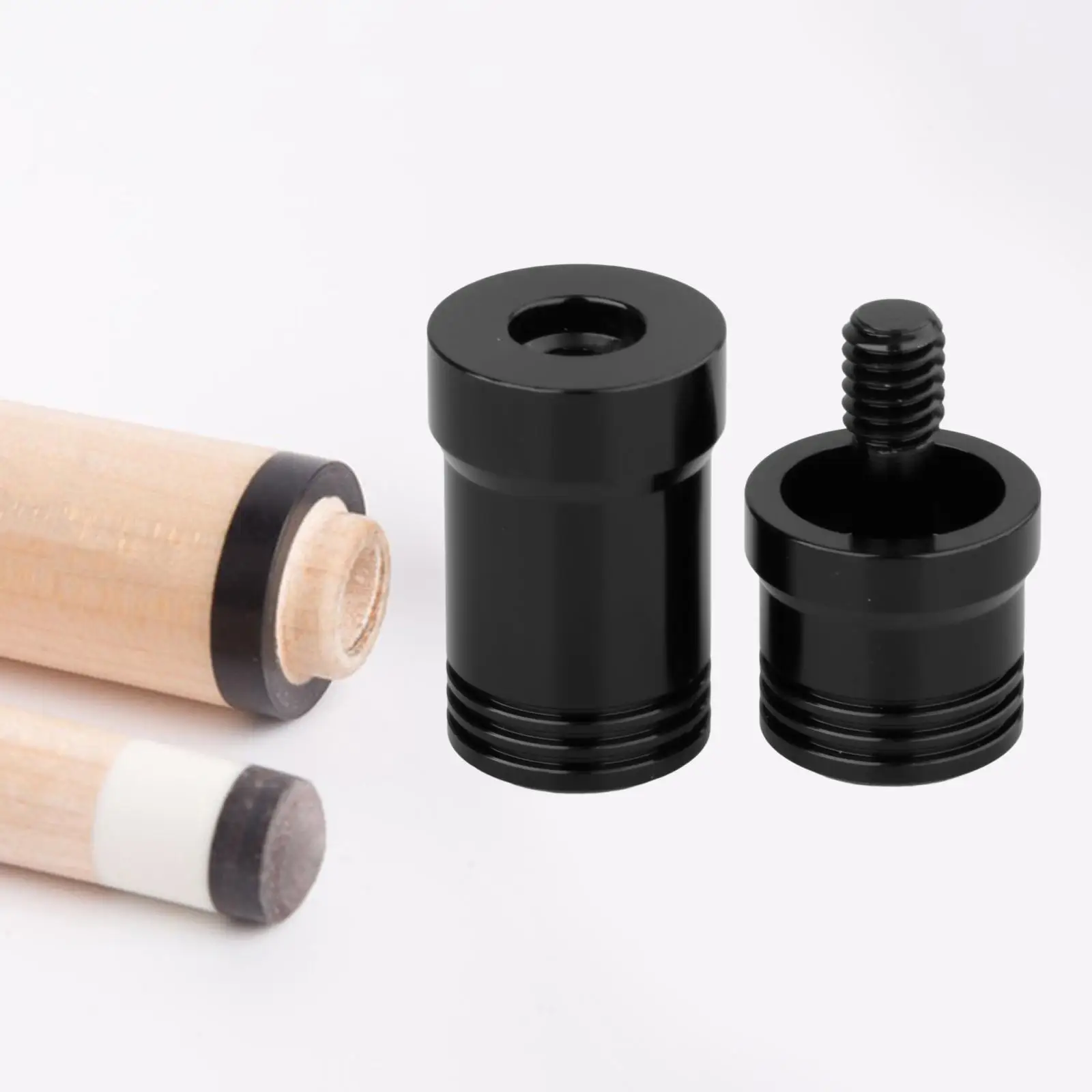 Joint Protectors for Pool Cue, Aluminum Billiard Cue Joint Cap for Snooker Protect Your Cue Billiard Accessories