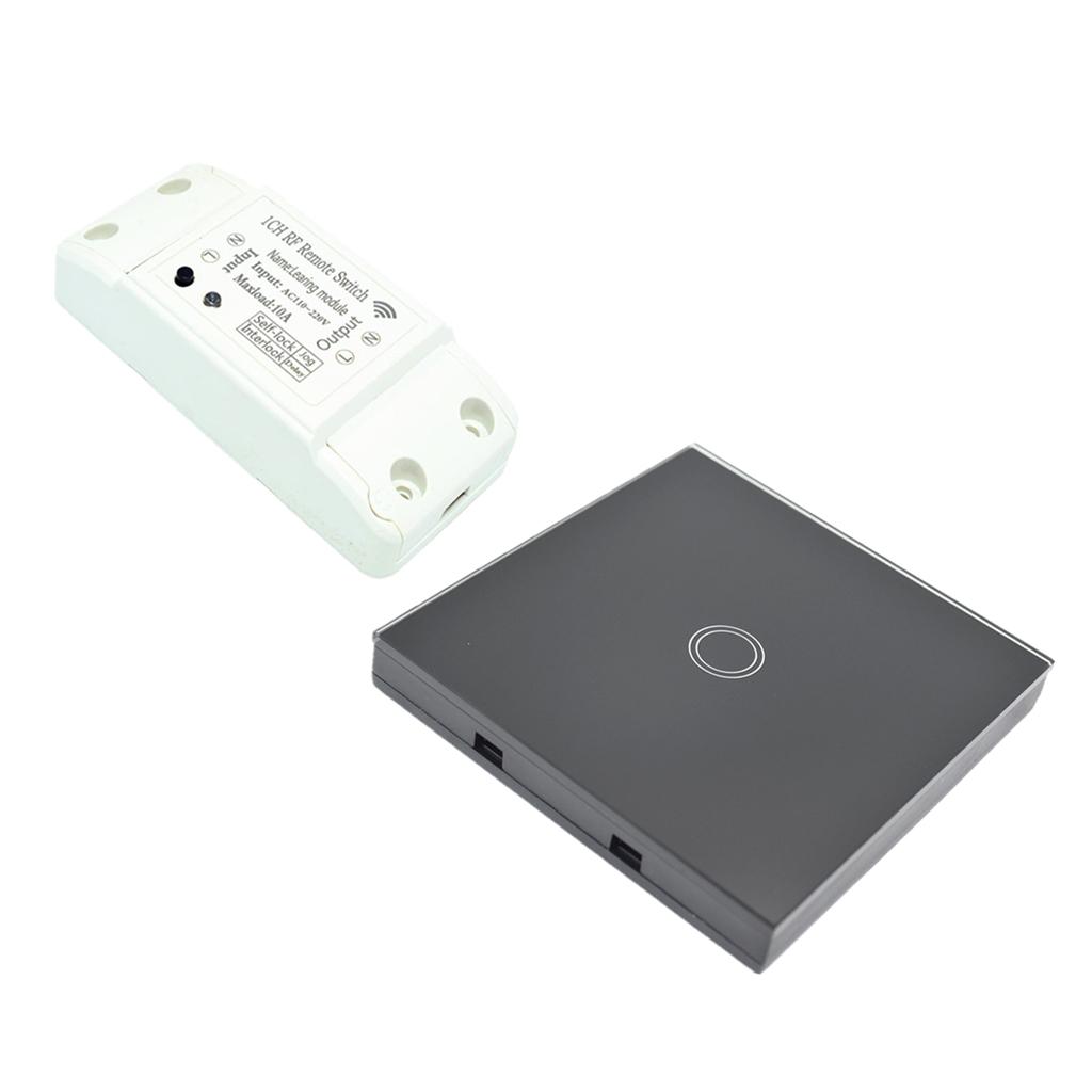 220V 433M Relay Wireless 1-way Touch Remote Control Door Opener Transmitter