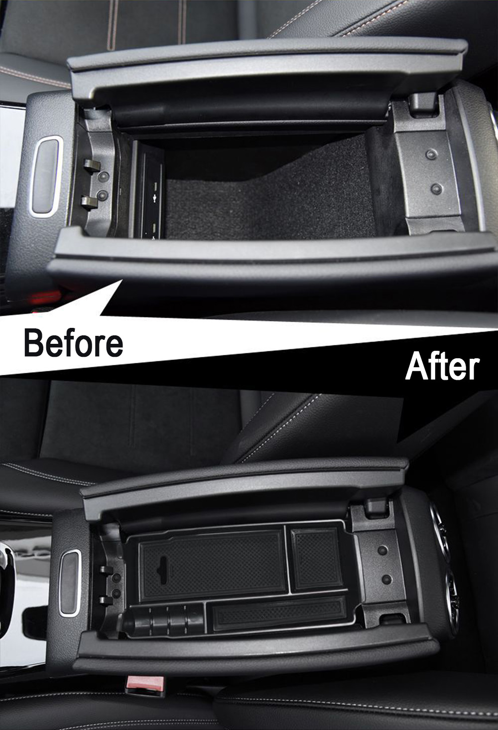 Für Mercedes Benz CLA GLA GLB B Klasse MB C118 X118 W118 Schießen Bremse H247 X247 W247 B200d AMG Auto Zentrale Armlehne Lagerung box – Detail 3