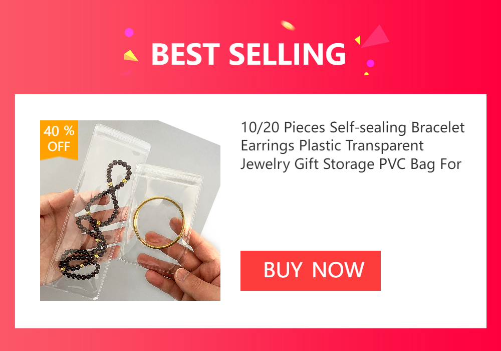 8 Sizes Laser Self-Sealing Plastic Bag Package For Small Business Clear Pouch Jewelry Display Gift Packaging Storage Wholesale