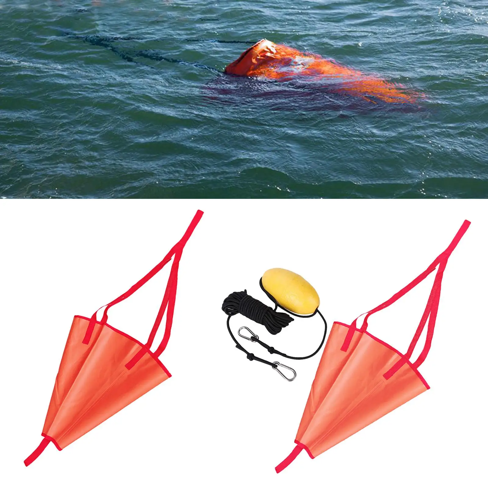 Trolling  Webbing Rope Float Boje  for Kayak Ski