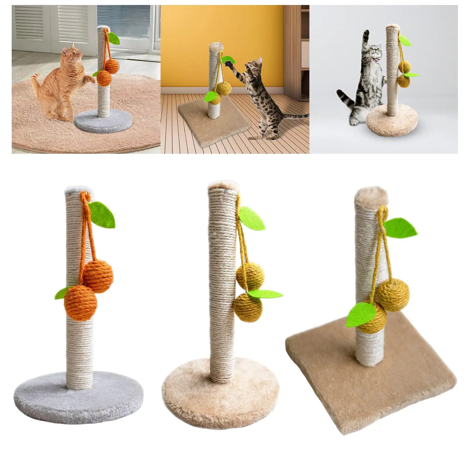 Cat Scratch Pillar Protect Your Furniture for Small Cats Kittens