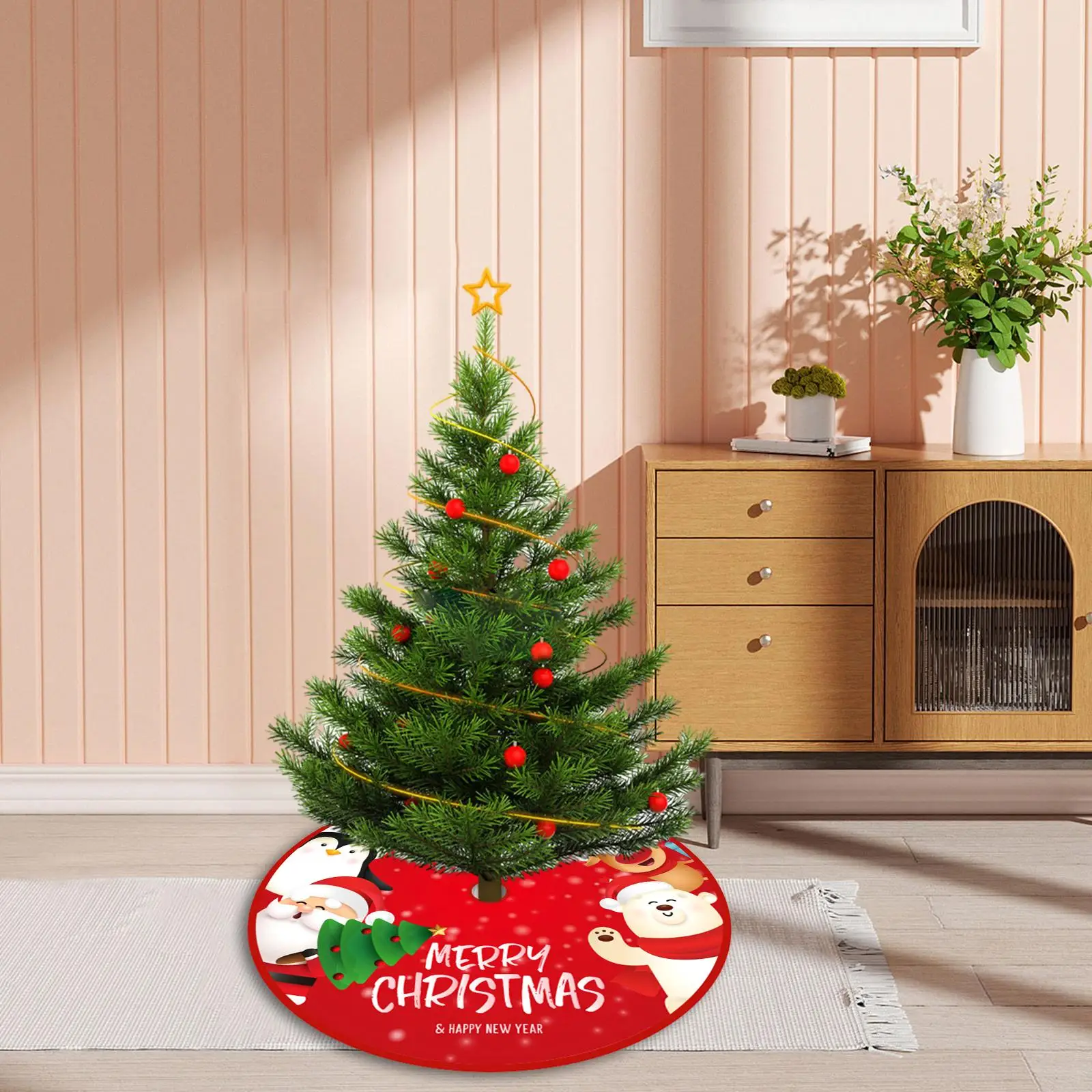 Christmas Tree Skirt Diameter 90cm Christmas Decoration Christmas Supplies Xmas