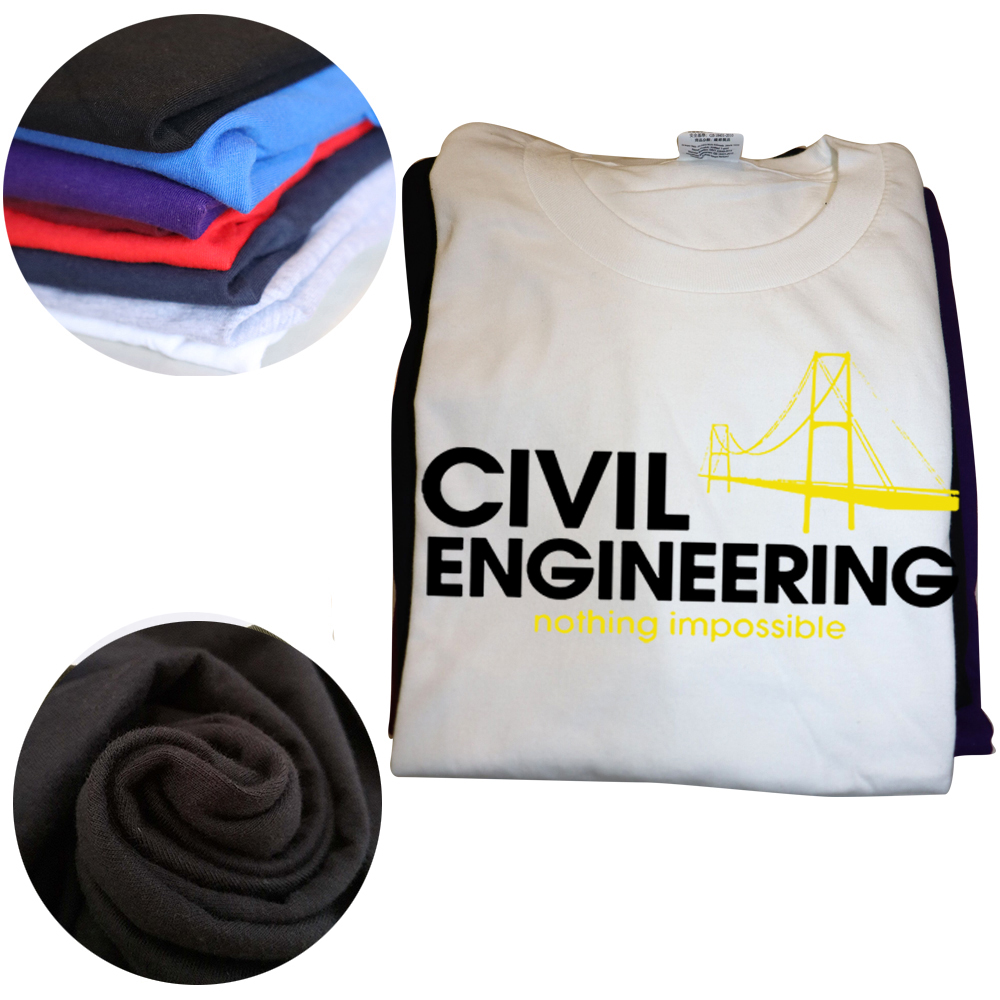 Lustige Bauingenieur T-Shirts Grafik Baumwolle Streetwear Kurzarm O-Ausschnitt Bauingenieur Studenten Geschenke T-Shirt Männer – Detail 4