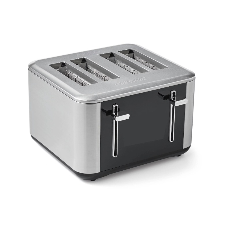 Title 1, Touchscreen 4-Slice Toaster, Stainless Steel an...