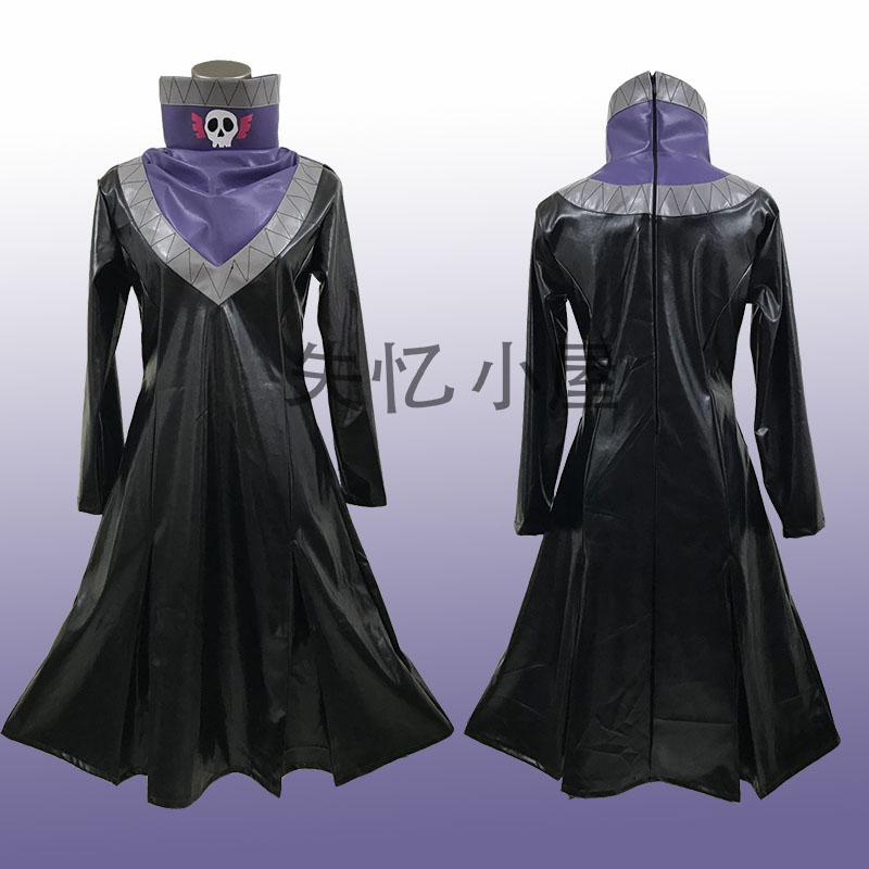 Anime HUNTERR HUNTERR Feitan Potoo Cosplay Kostüm Phantasie Party Anzug PU Leder Kleidung Halloween Karneval Uniformen Nach Maß – Detail 3