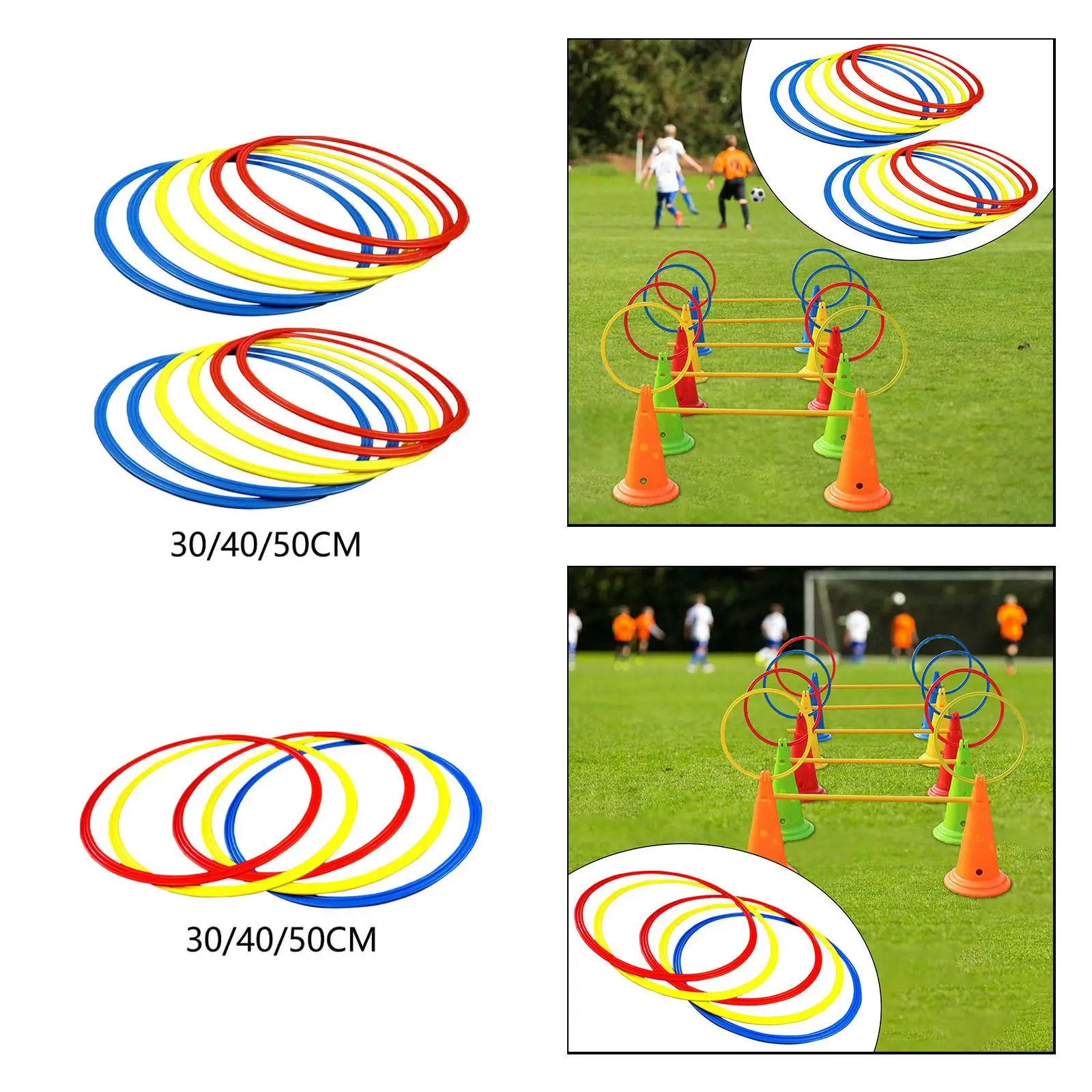 Agility Training Rings Agility Footwork Training for Kids Athlete Badminton