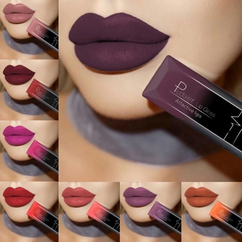 Best of Matte Liquid Lipstick Waterproof Long Lasting Lip Gloss Tint Sexy Red Nude Purple Metallic Lipsticks Makeup Cosmetics Gifts YZL1 Reviews & Tips