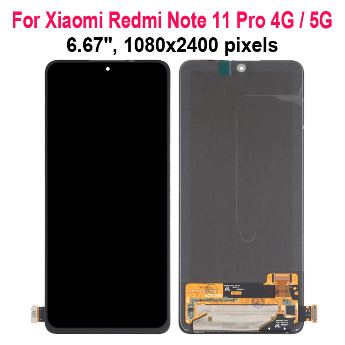 AMOLED для Xiaomi Redmi Note 11 Pro 5G 2201116TG ЖК-дисплей с сенсорным  экраном для Redmi Note 11 11S 2201117TG 2201117SI LCD