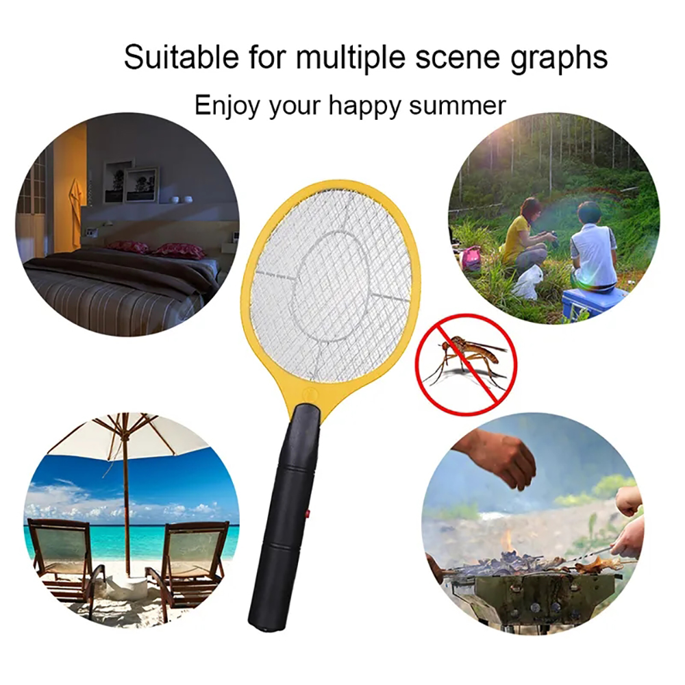 Title 3, Elettrico Fly Insetto Bug Zapper Bat Palmare In...