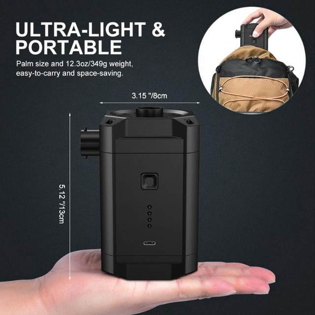 Portable Electric Air Pump for Inflatable Sofa Air Mattresses Swimming loop