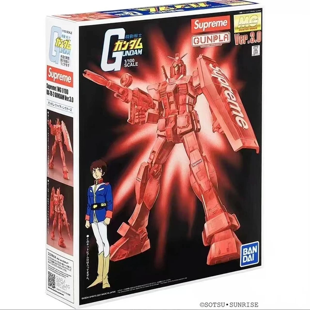 Bandai Genuine Gundam Model Kit Anime Figure Supreme MG 1/100 RX