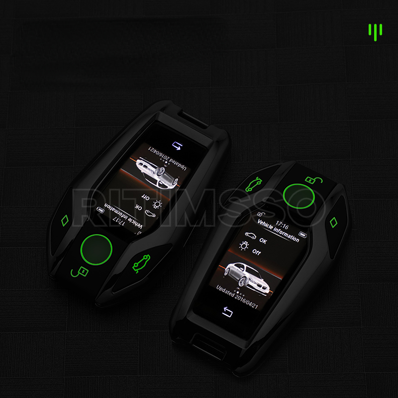 Copertura Della Cassa Chiave dell'automobile Sacchetto Chiave Per Bmw 1 3 5 7 Serie X1 X3 X5 X6 X7 F30 G20 F34 f31 G30 G01 F15 G05 I3 M4 Accessori Auto-Styling - S4aca7a84355f4255b40c4769ee9bb762W