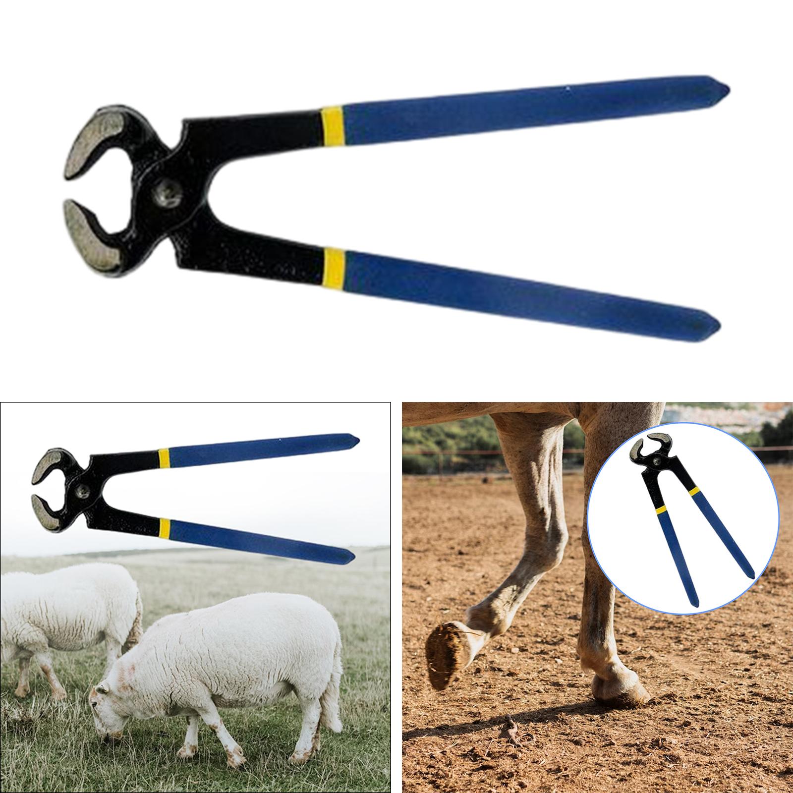 Hoof Trimmer Goat Hoof Trimming Shear Nail Clippers Easy to Use Farrier Nippers Hoof Nippers