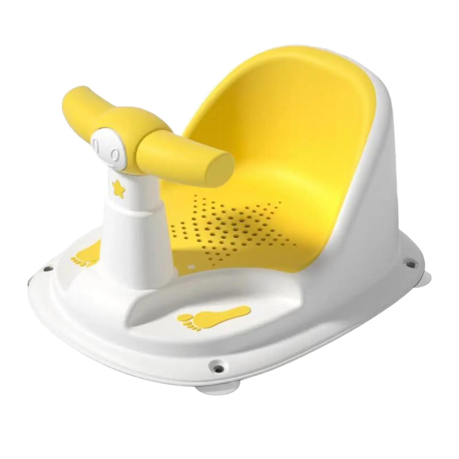 Shower Chair, Bath Seat, Bath Seat Support, , Bathroom with Drain Hole for Baby Bath Accessories