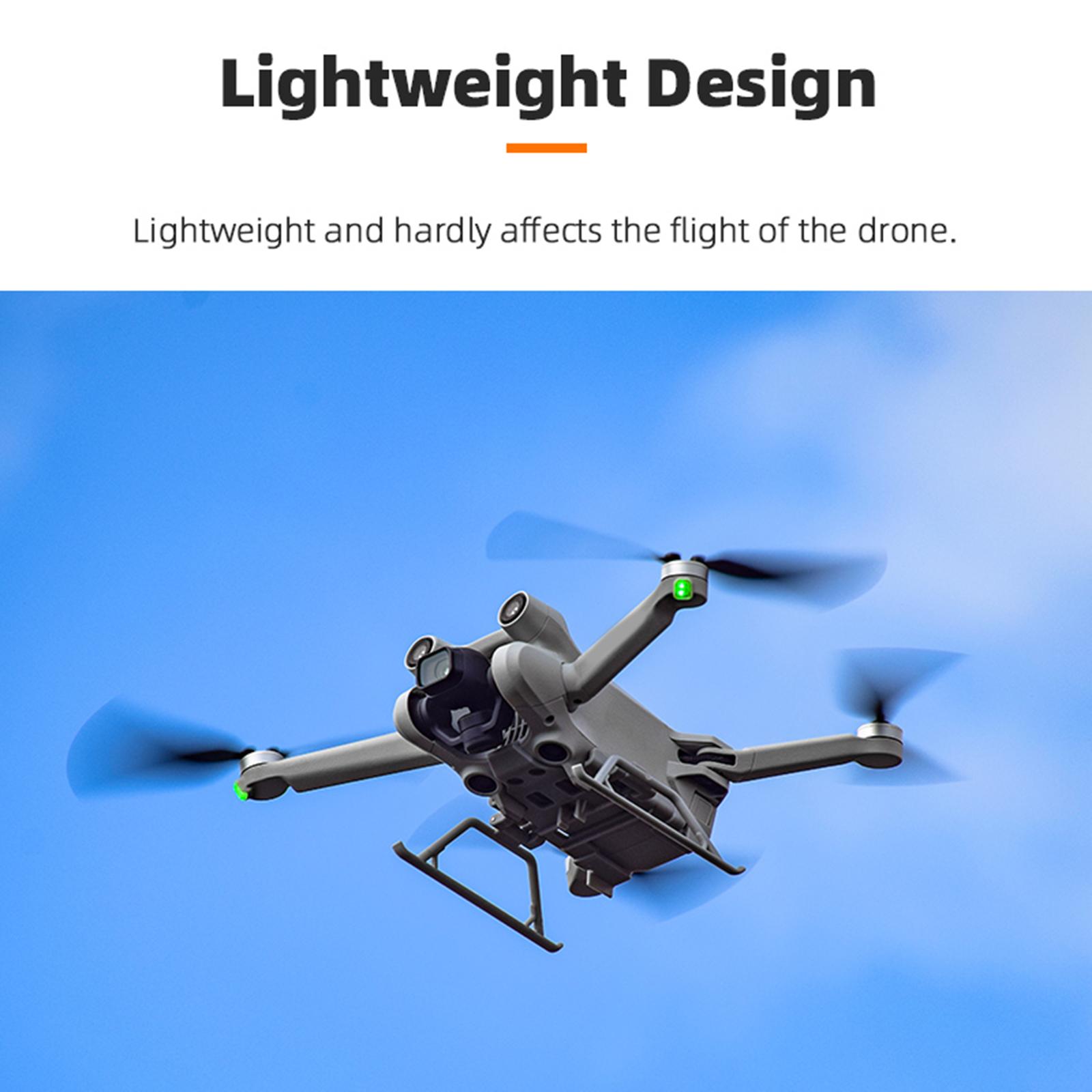 Folding Landing Gear Leg Bracket Height Extended Leg Extensions Support Leg Drone Accessories