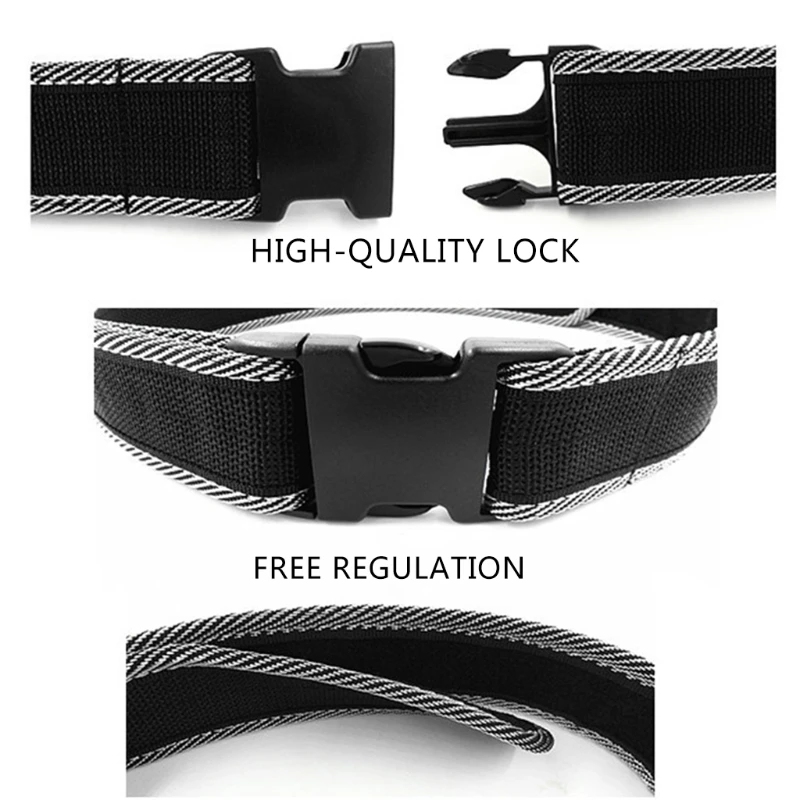 Tool Belt 5cm Thick Belt Waist Protection Work Belt Adjustable Length Portable Belt Waist Hanging Tool Bag Good Choice M4YD tool backpack