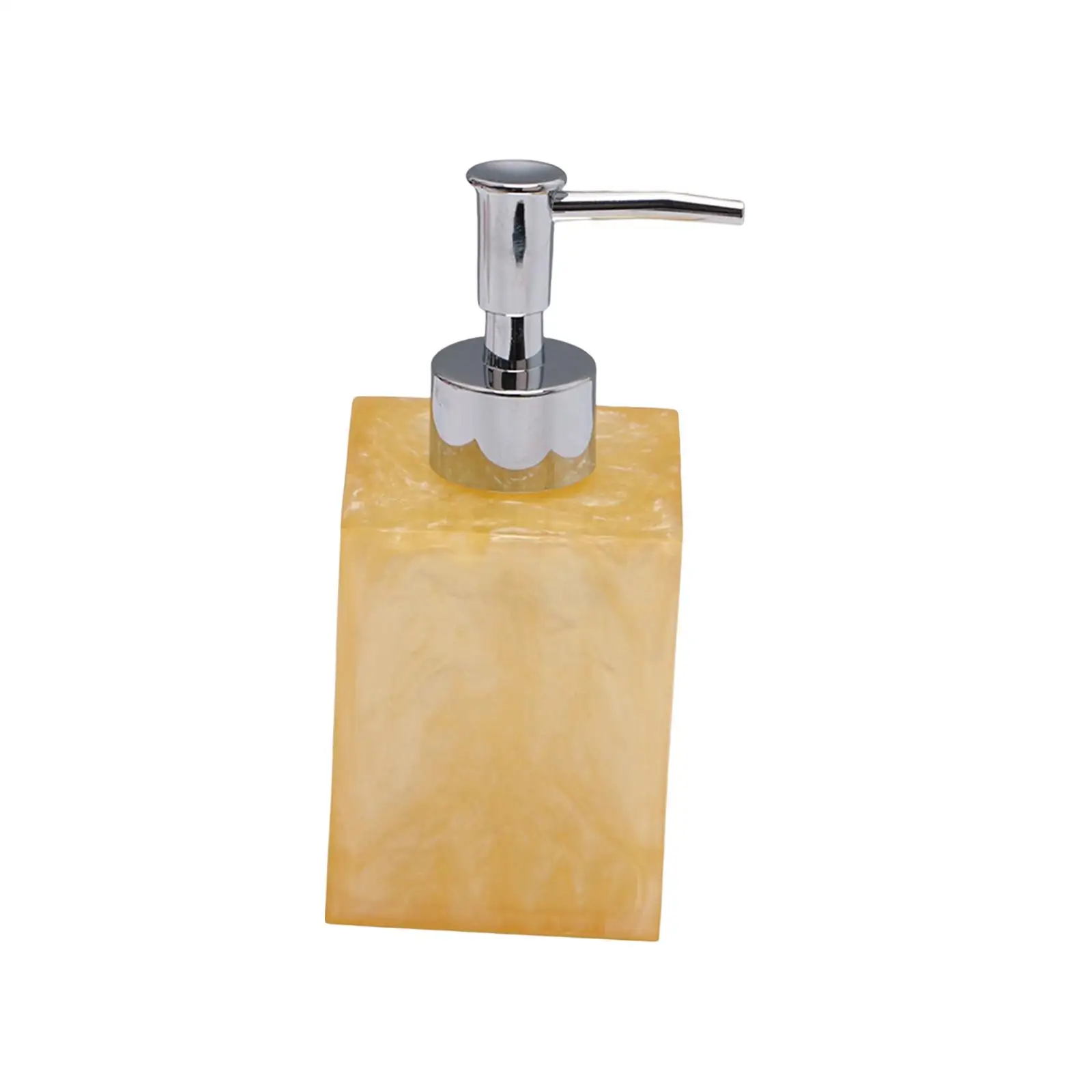 Refillable Liquid Soap Dispenser Pump Bottle Container Marble Texture Design Countertop 250ml for Makeup Liquid Hand Soap