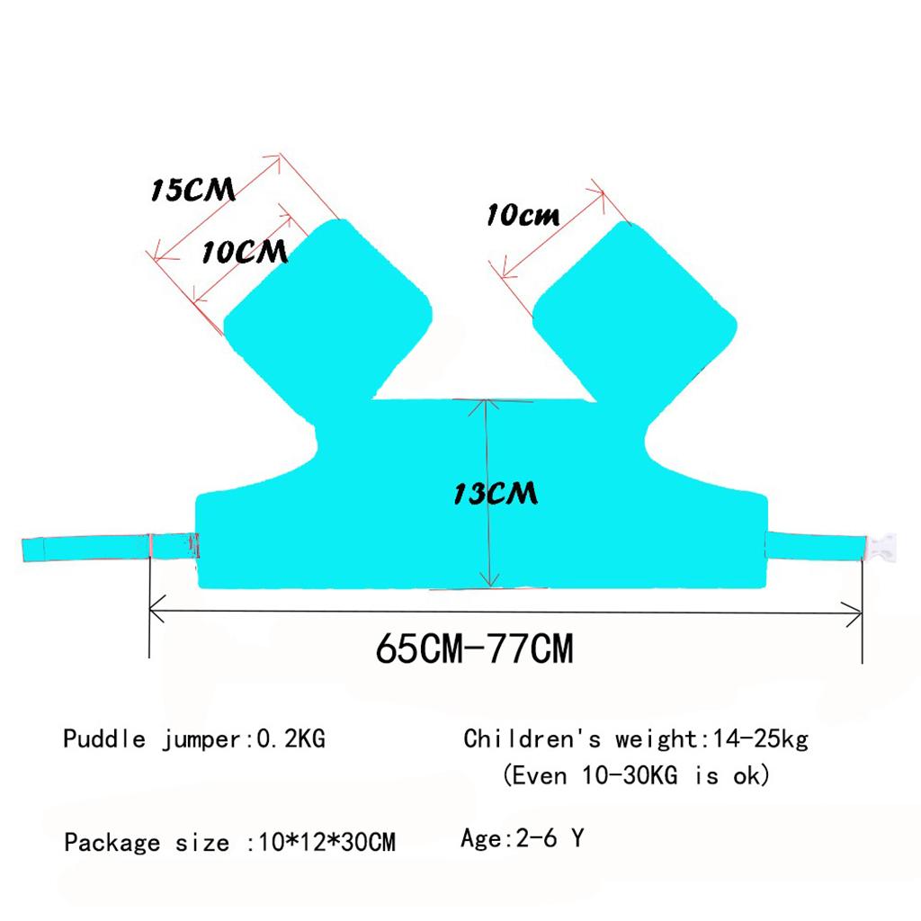 Kids Swimming Floats Armbands Child Floatable Swimming Training Floats Life Vest Float Tube Armlets Floater Sleeves Buoyancy