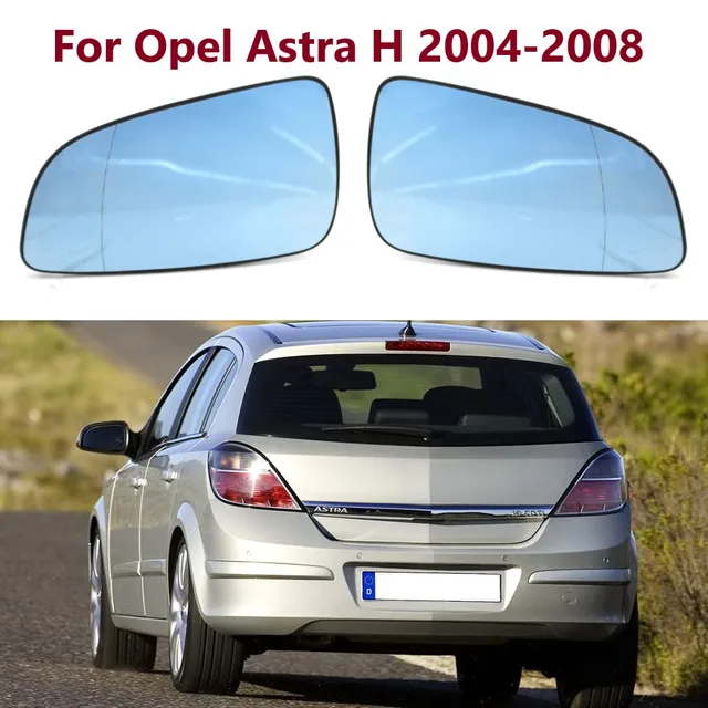 Rétroviseur d'aile de voiture en verre, rétroviseur métropolitain, pièces  extérieures automatiques, Opel Astra H, 2004, 2005, 2006, 2007, 2008 -  AliExpress