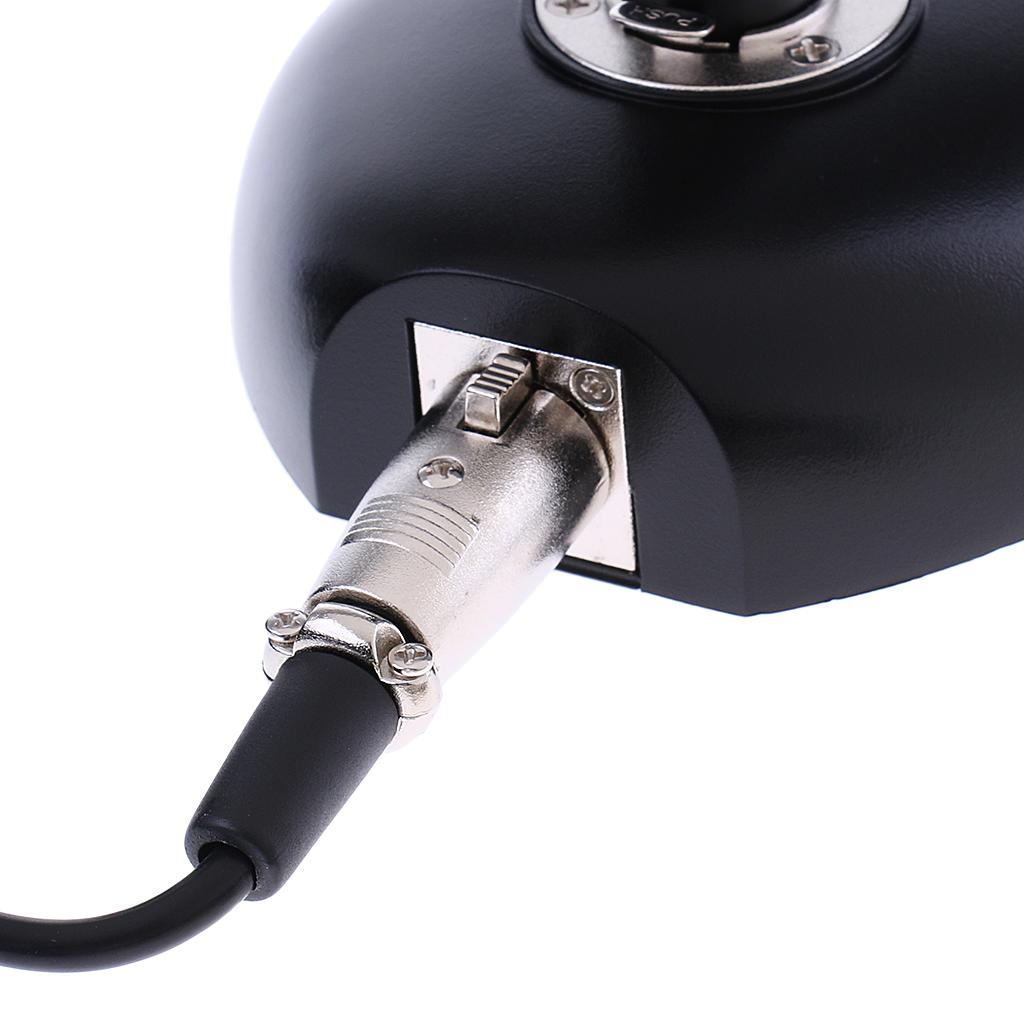 Conference Condenser Microphone w/ Mic Cover Desk Top Gooseneck Mic Flexible
