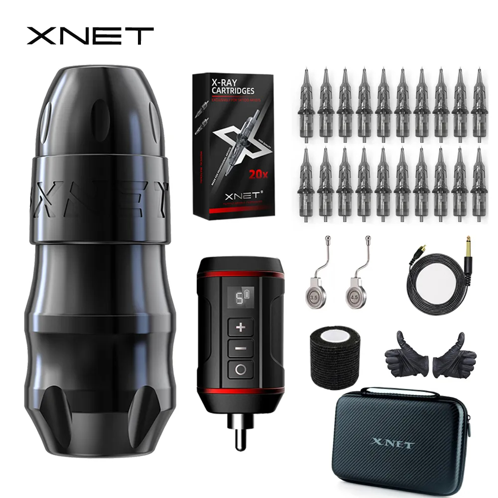 Best of XNET Sita Tattoo Pen Machine Kit Powerful Brushless Motor Stroke 3.5-4.0-4.5mm RCA Cable Connector For Tattoo Body Art Reviews & Tips