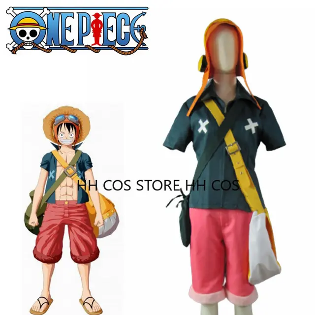 One Piece Macaco D Luffy Novo Mundo Traje Roupas para Festa Cosplay –  comprar a preços baixos na loja online Joom