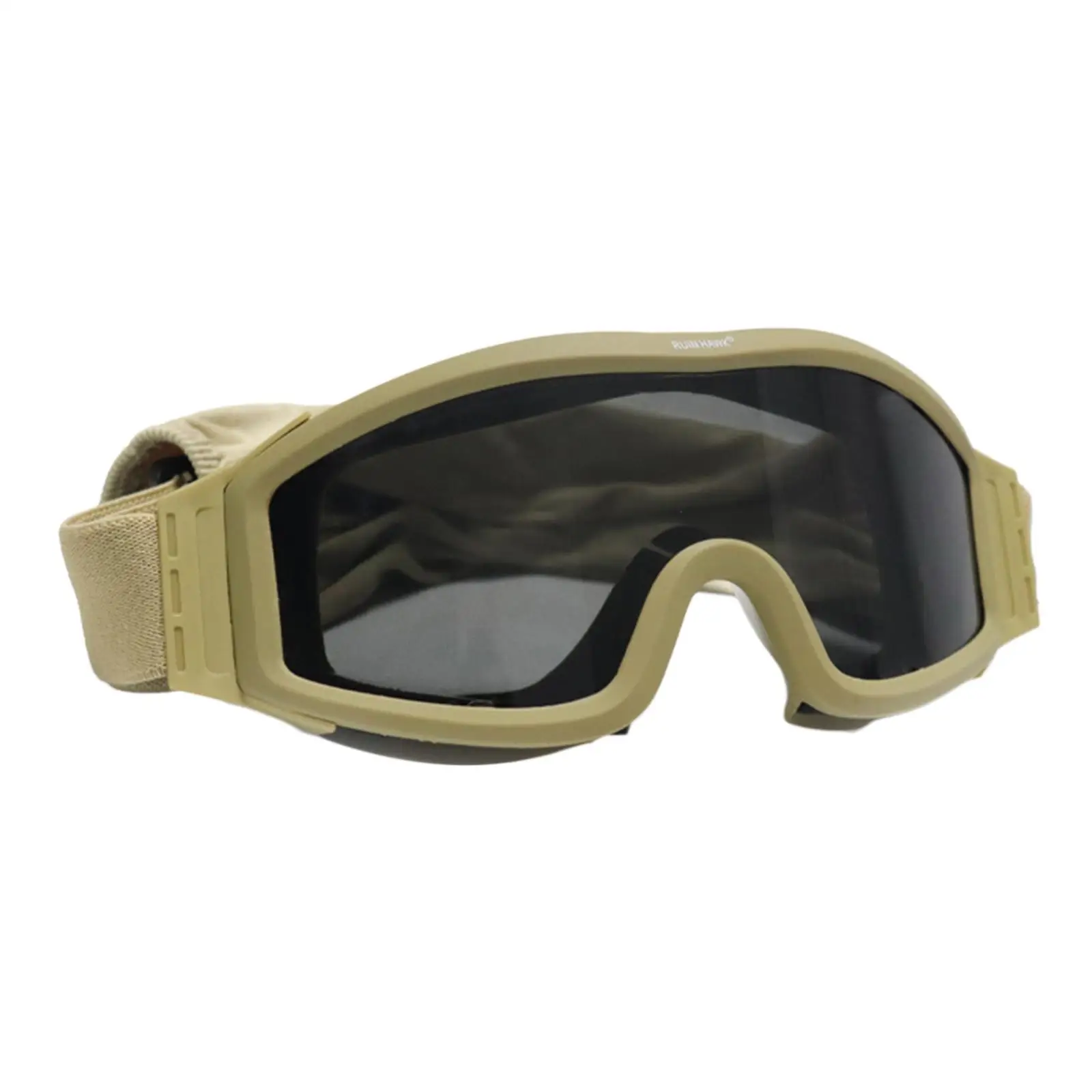 Motorcycle Goggles Windproof Scratch Resistant for Locust Hunting Combat Scratch Resistant Glasses Dustproof Replacement