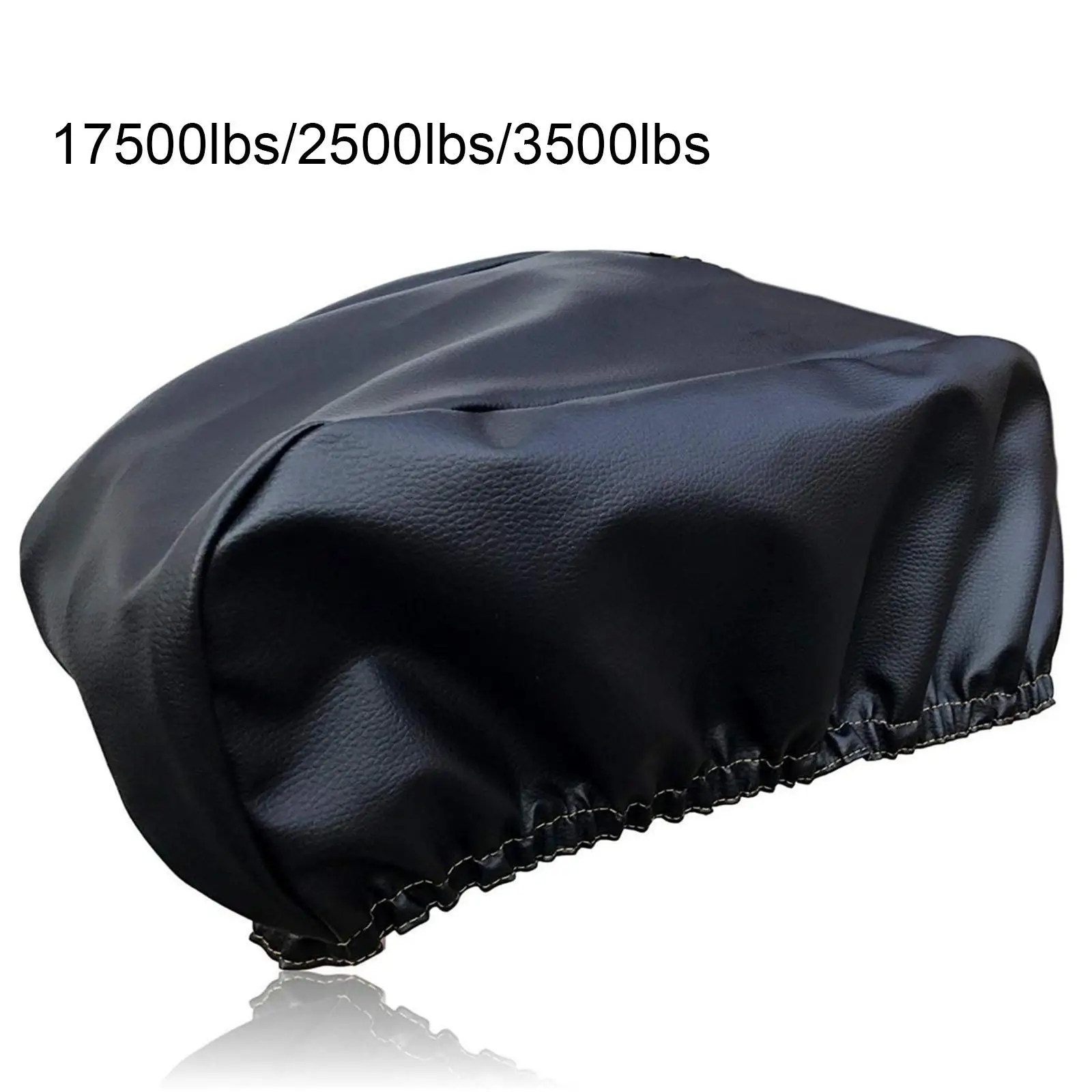 Black Winch Cover Simple Installation Accs Protector Durable Heavy Duty Waterproof Keep Clean Stain Resistant Dust Cover