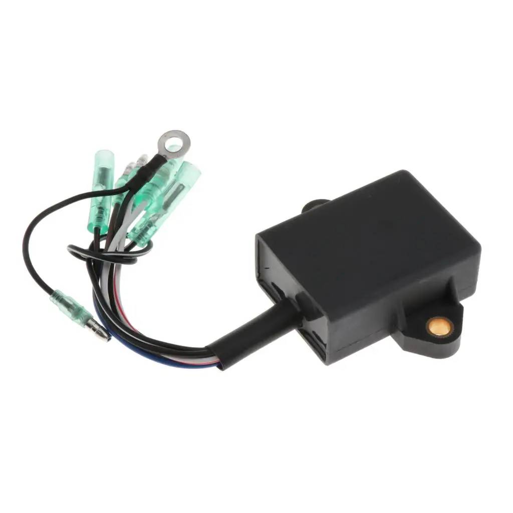 1pcs Black CDI Unit for Yamaha Outboard Motor 2 Stroke 9.9HP 15HP Easy to Install