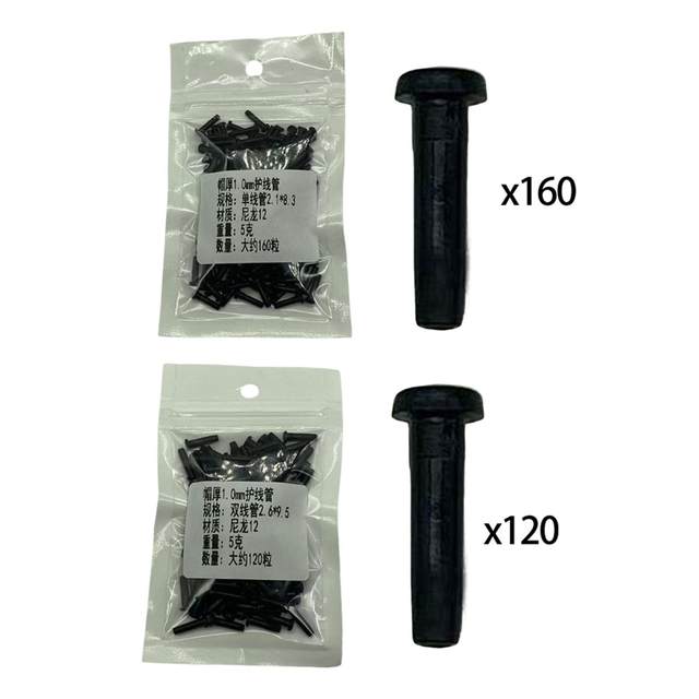 Badminton Racquet Grommets Set – Nylon Eyelets & String Protectors For Stringing Repair
