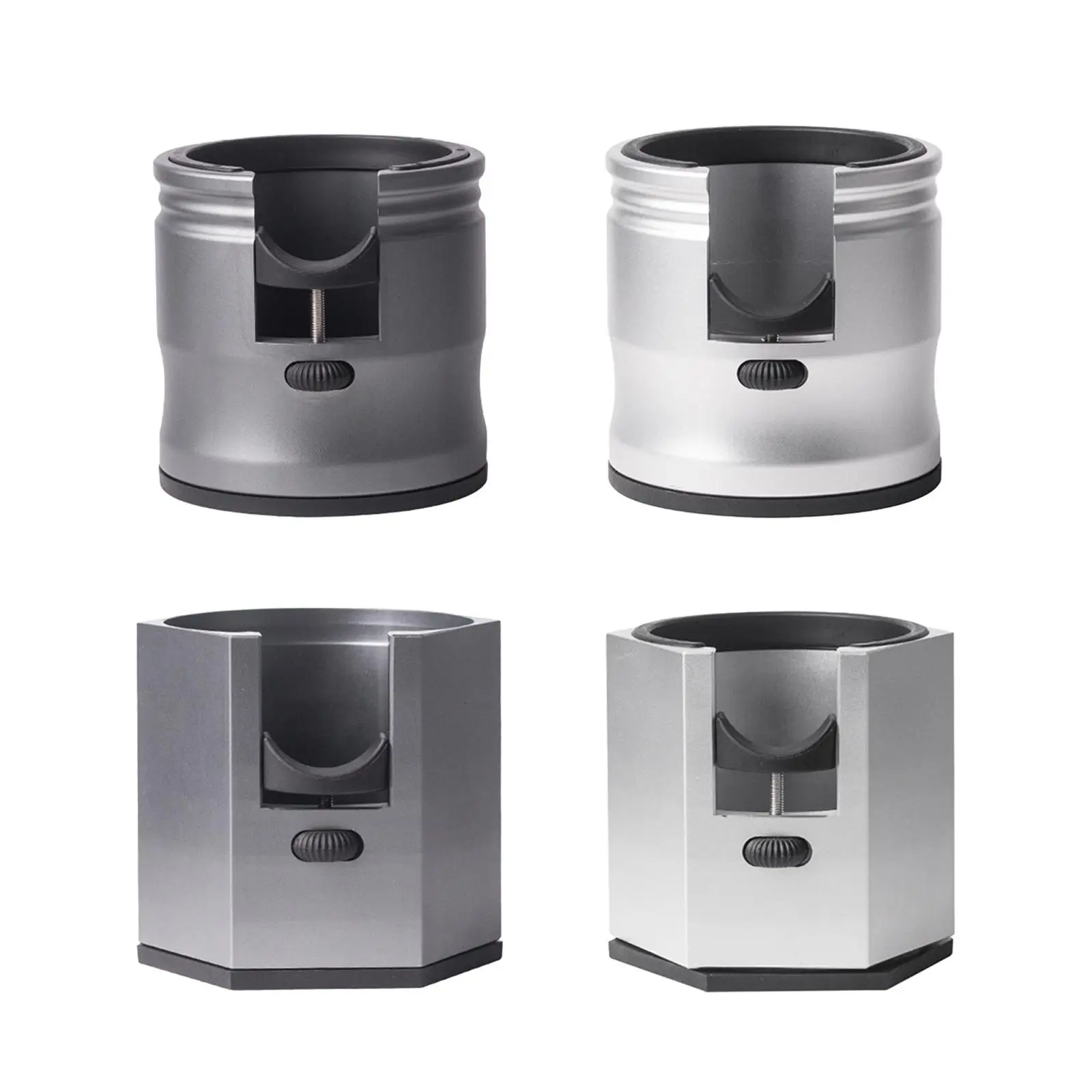 Aluminum Alloy Portafilter Stand Holder, Coffee Tamper Holder with Non Slip Base for Cafe
