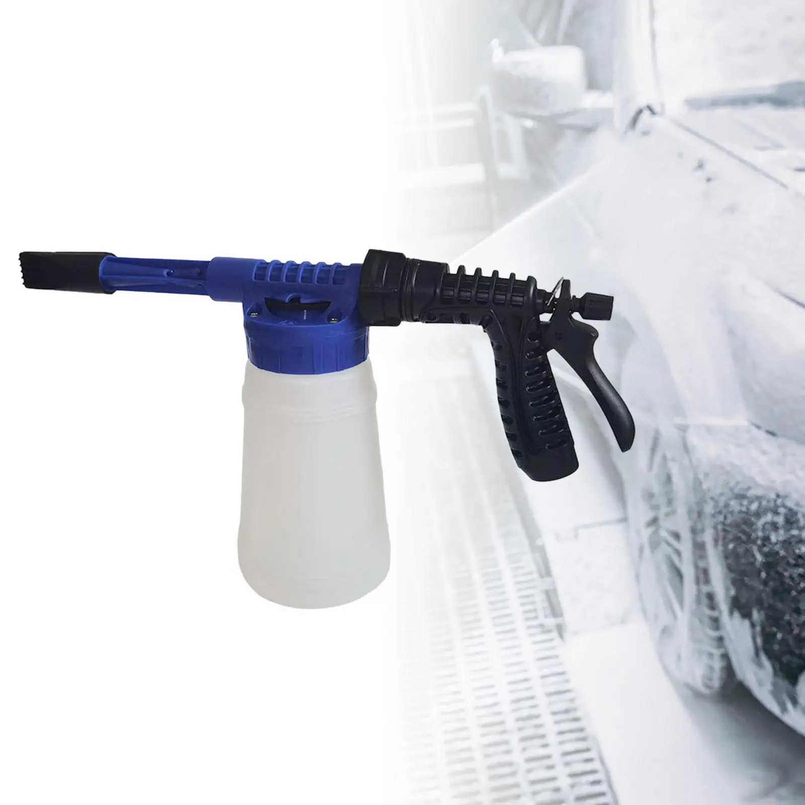 Car Wash Foam Sprayer Handheld Ergonomic Handle Labor Saving Multifunctional Adjustable for Washing Cars Motorbikes Durable